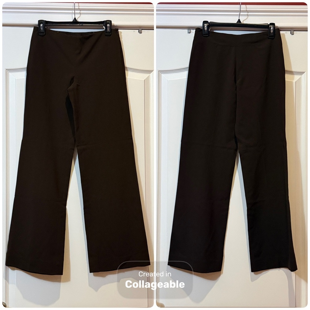 Max Studio Women’s Brown Dress Pants Side Zip